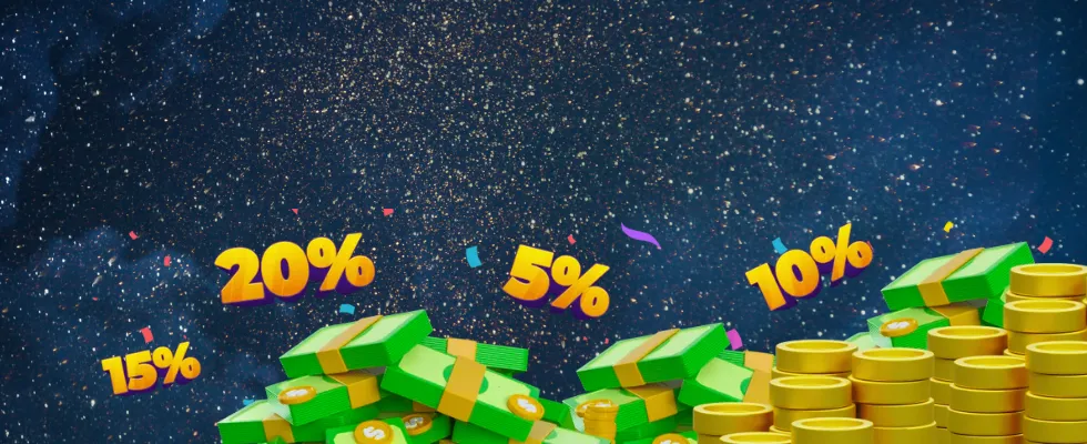 Galaxy Spins Casino welcome bonus up to €2,000 plus 100 free spins