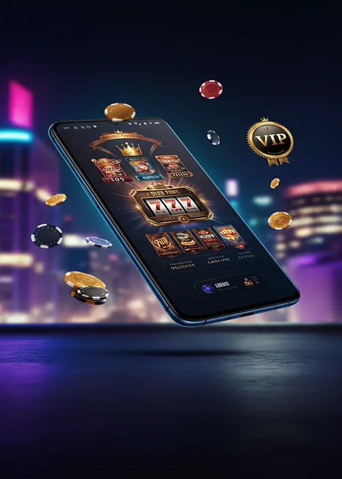 Galaxy Spins Casino main page featuring space adventure and premium games